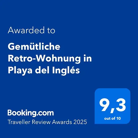 Gemütliche Retro-wohnung In Playa Del Inglés San Bartolomé